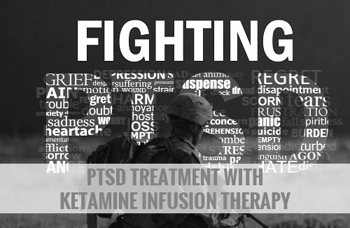 PTSD Treatment With Ketamine Infusion Therapy after war